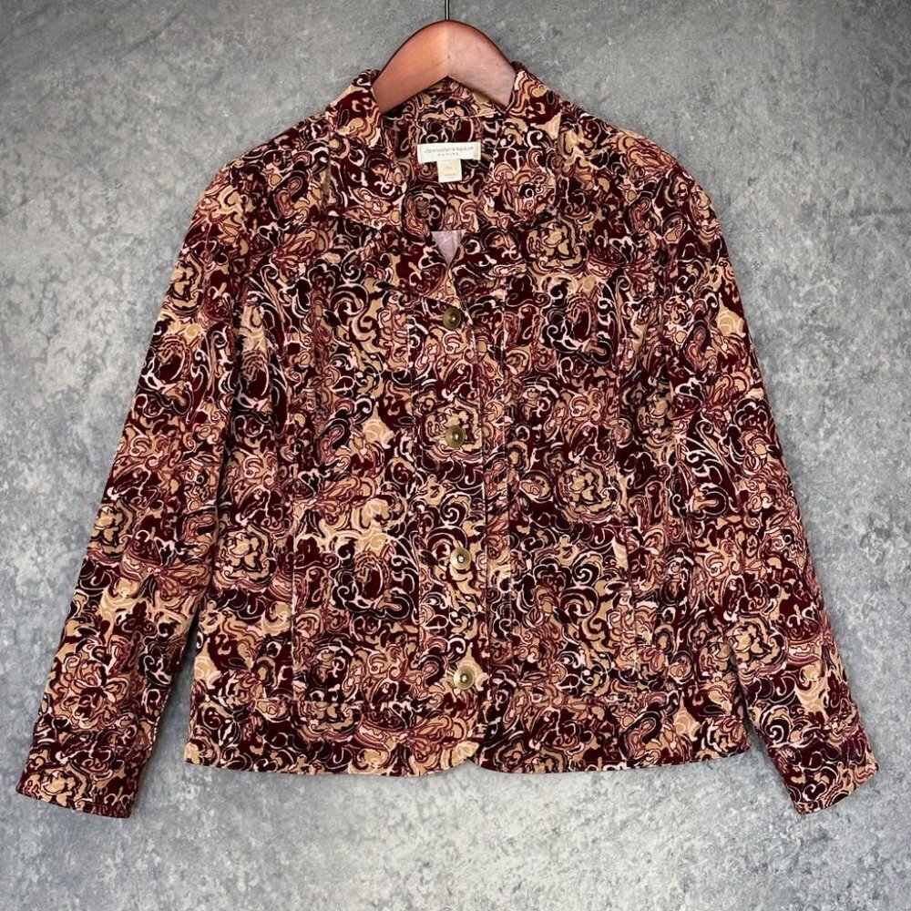 Christopher & Banks Corduroy Jacket, Petite L